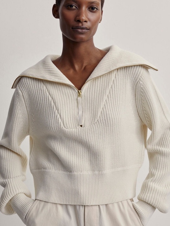 Varley Sweaters - Varley Mentone Half-Zip Knit Pullover